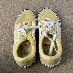Butter Yellow Vans